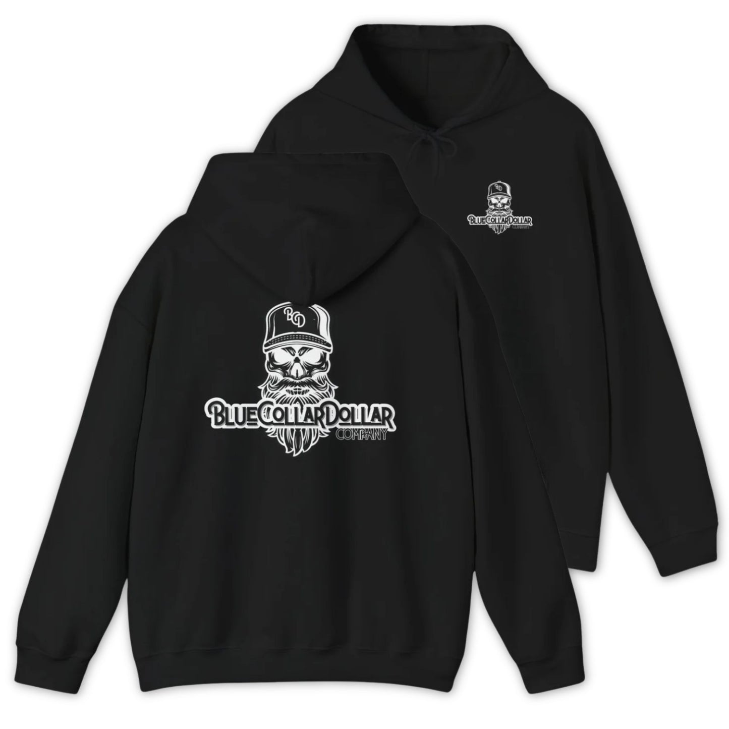 Blue Collar Dollar Logo - Hoodie