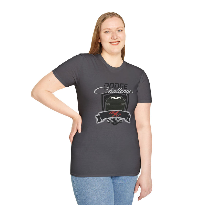 CUSTOM: BLACK Regular R/T Hood - Dodge Challenger R/T Club Shirt