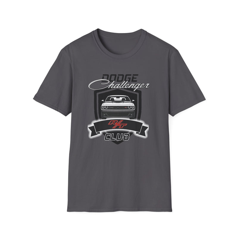 CUSTOM: WHITE SHAKER HOOD - Dodge Challenger R/T Club Shirt
