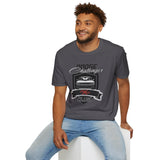 CUSTOM: WHITE SHAKER HOOD - Dodge Challenger R/T Club Shirt