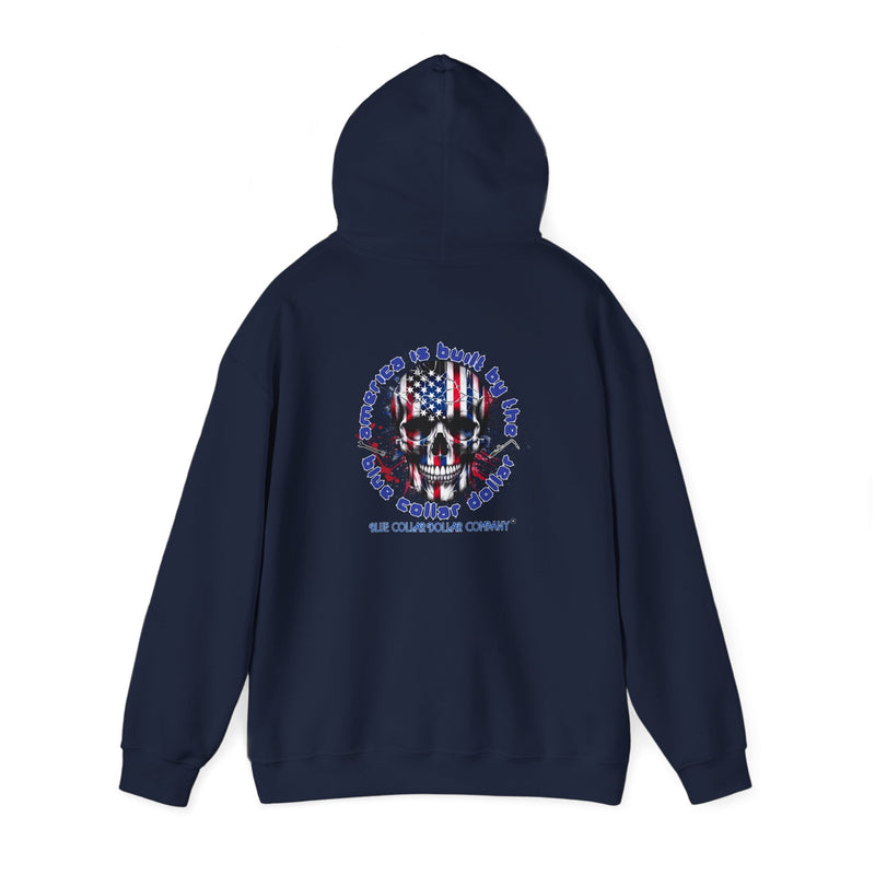 "America Is Built By The Blue Collar Dollar" Hoodie