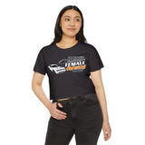 Crop Top - Dodge Challenger Female Owners Car Club Logo