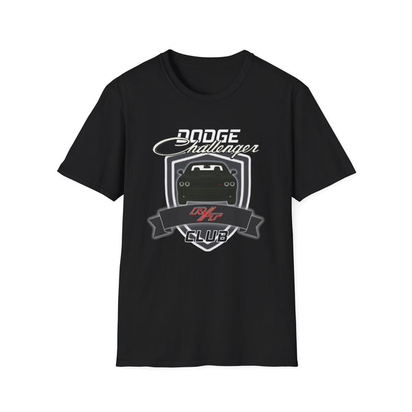CUSTOM: BLACK SHAKER HOOD - Dodge Challenger R/T Club Shirt