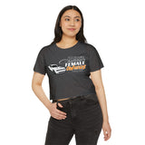 Crop Top - Dodge Challenger Female Owners Car Club Logo