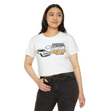 Crop Top - Dodge Challenger Female Owners Car Club Logo