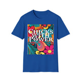 CUSTOM: Chicks with Power - Floral Hippie Design