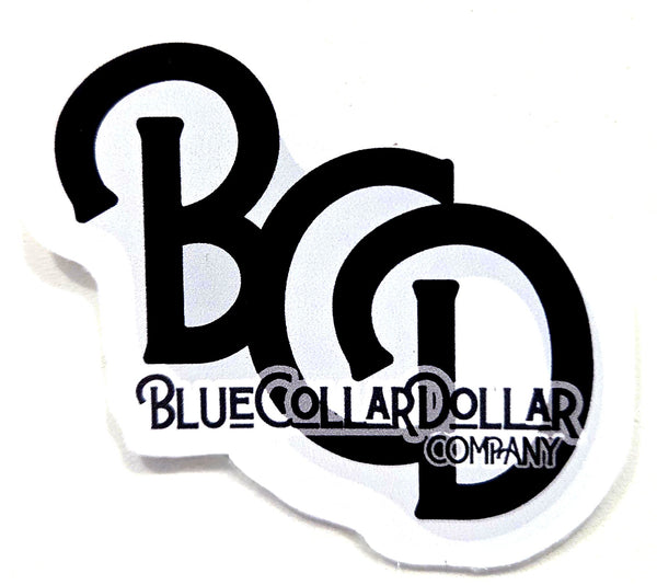 STICKER - Blue Collar Dollar Simple Logo