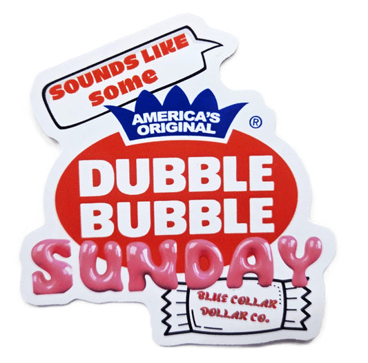 STICKER - Dubble Bubble Sunday