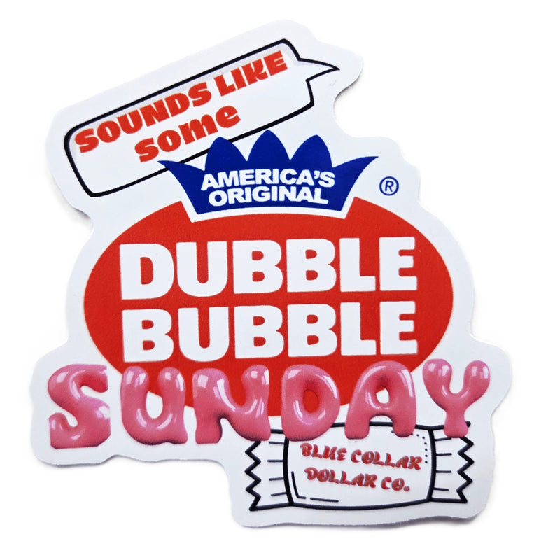 STICKER - Dubble Bubble Sunday