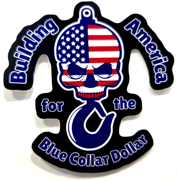 STICKER - Building America for the Blue Collar Dollar (Black)