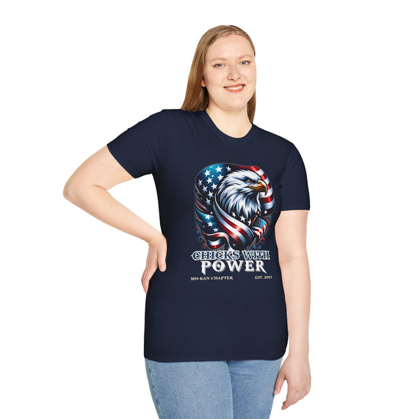CUSTOM: Chicks With Power - Patriotic Eagle Design