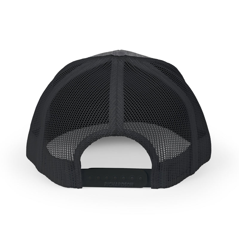 Embroidered "Blue Collar Dollar Logo" Black Stitch - Richardson 112 Snapback Trucker Hat
