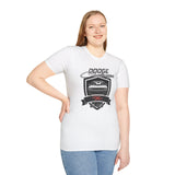 CUSTOM: WHITE SHAKER HOOD - Dodge Challenger R/T Club Shirt
