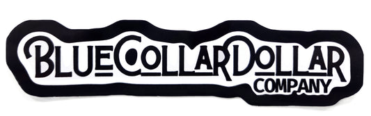 STICKER - Blue Collar Dollar Logo