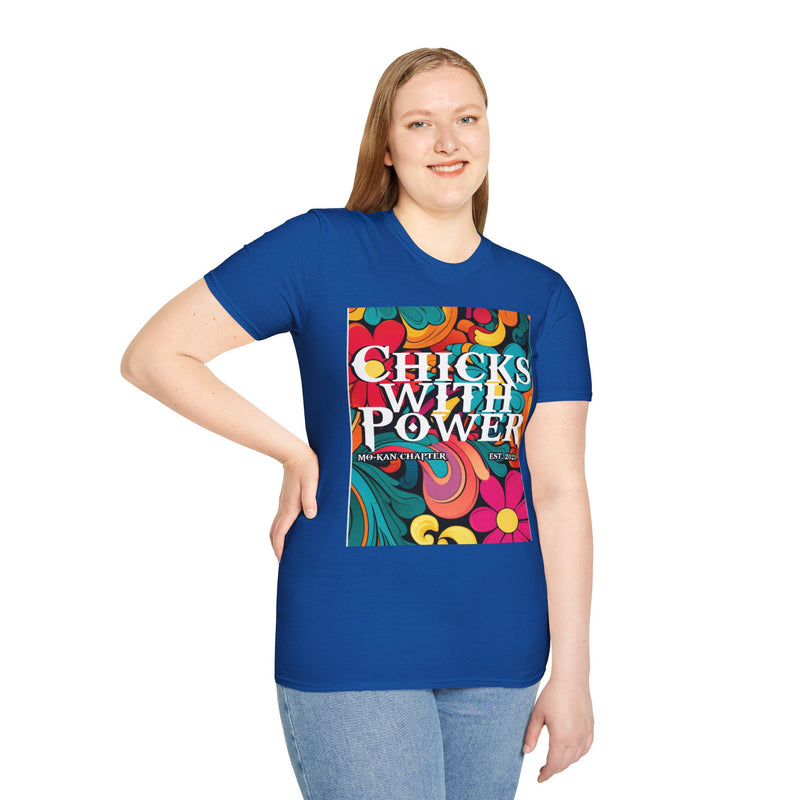 CUSTOM: Chicks with Power - Floral Hippie Design