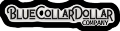 STICKER - Blue Collar Dollar Logo