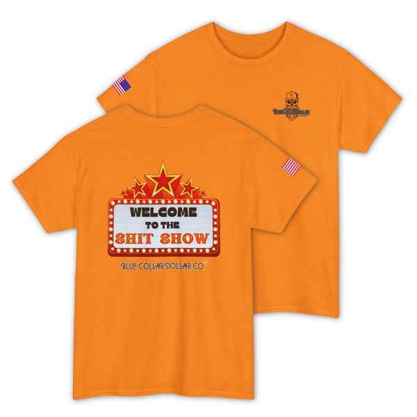 Welcome to the Shit Show – Funny Hi-Viz Safety Work Shirt
