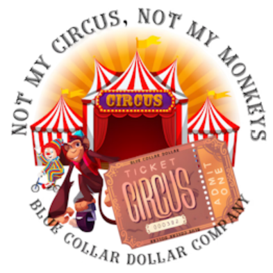 STICKER - Not My Circus, Not My Monkeys