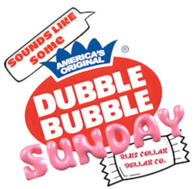 STICKER - Double Bubble Sunday