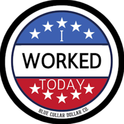 STICKER - I Worked Today